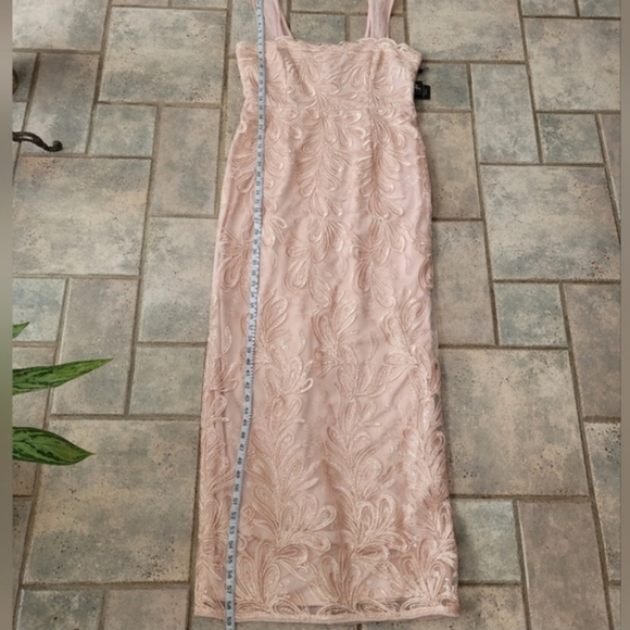 NWT Adrianna Papell Cocktail Sequin Maxi Dress Sz 12 - Picture 12 of 16
